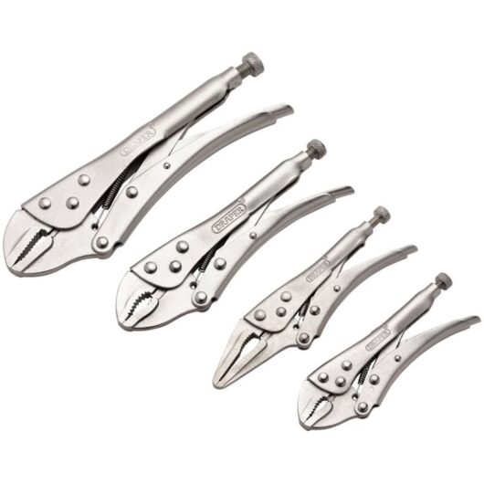 Self Grip Pliers Set (4 Piece) (35373) - Draper