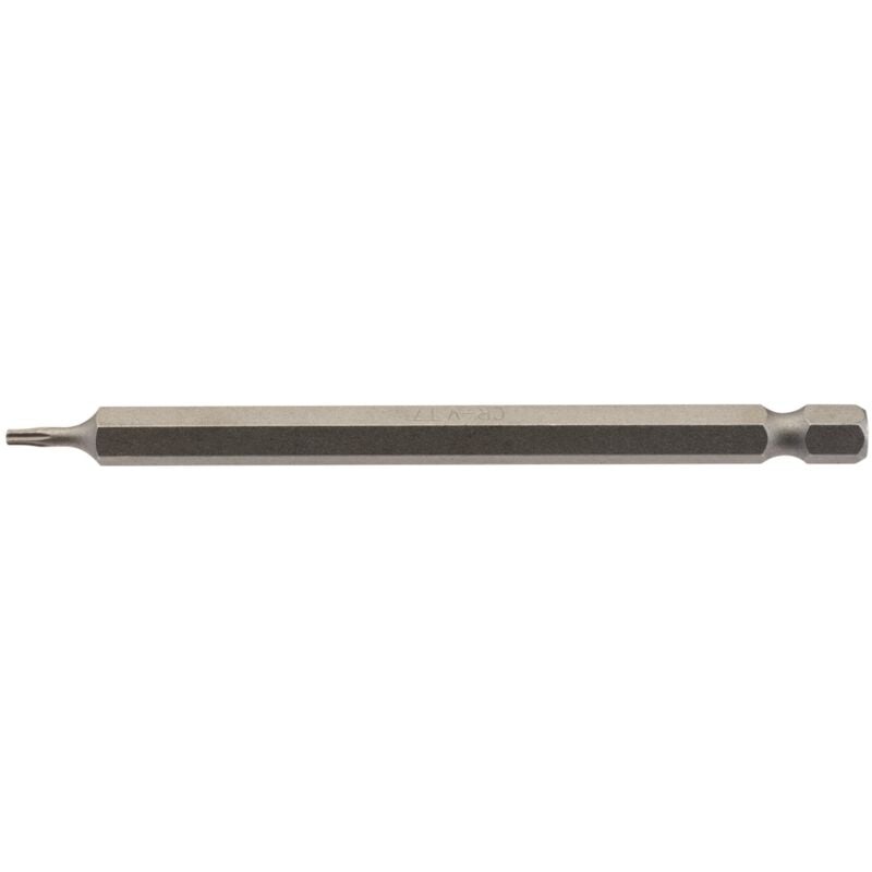 T7 1/4 Hex. TX-STAR&174 Insert Bit 100mm Long x 1 (66906) - Draper