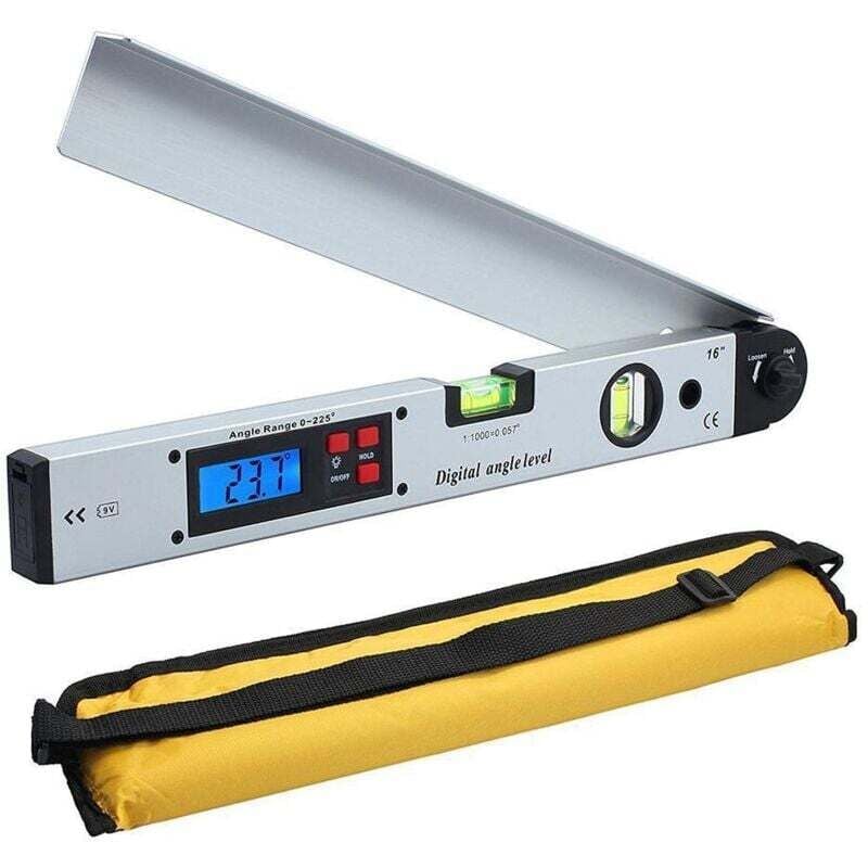 1-225°/400 mm/16 inch digital display angle ruler, electronic leveling ruler, digital display angle ruler MUMU