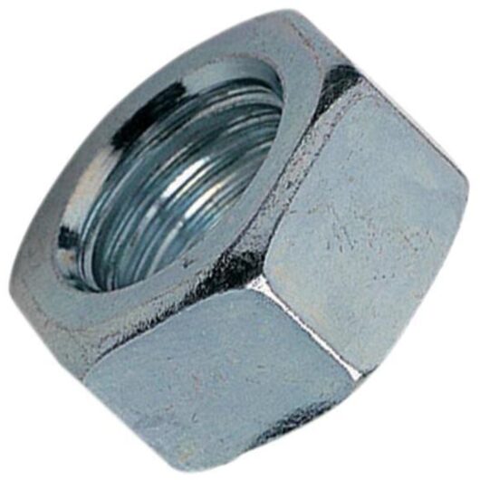 100NUT6 Hexagon Nut zp M6 Bag 100 FORNUT6M - Forgefix