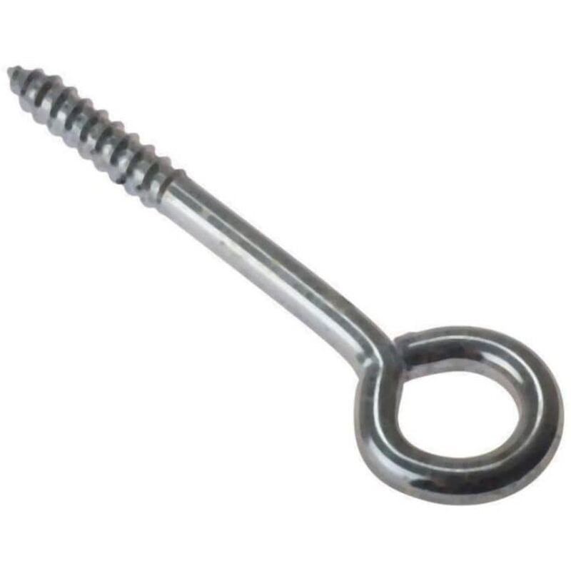 10SE306 Screw Eyes zp 30 x 6Ga Bag 10 FORSE306M - Forgefix