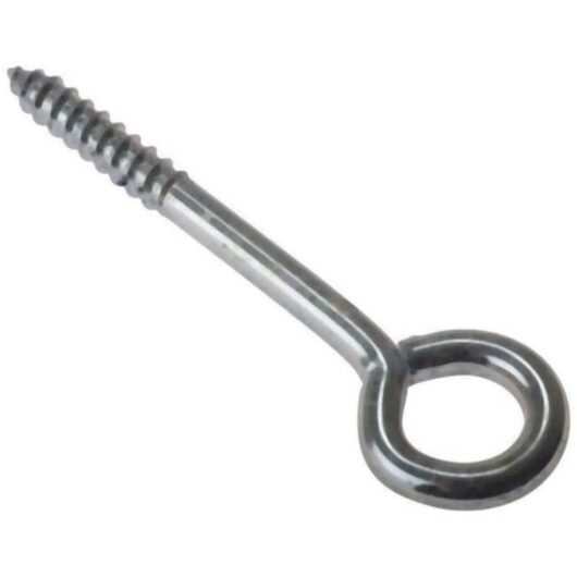 10SE408 Screw Eyes zp 40 x 8Ga Bag 10 FORSE408M - Forgefix