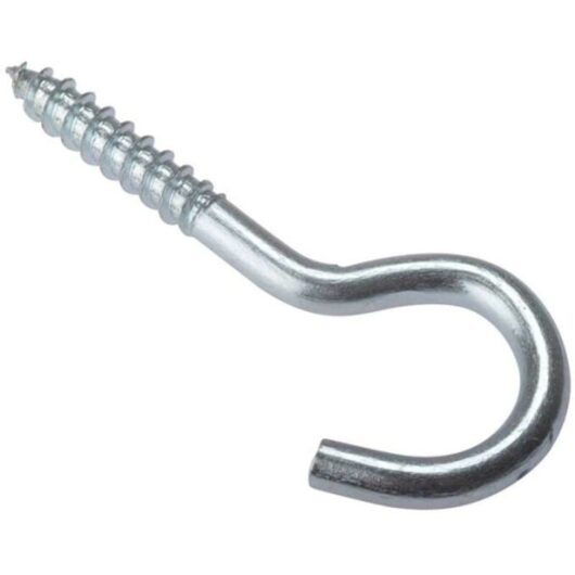 10SH558 Screw Hook zp 55 x 8Ga Bag 10 FORSH558M - Forgefix