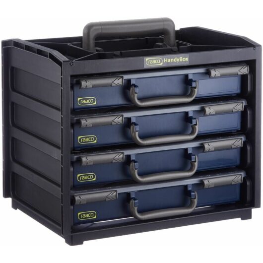 136242 Portable Handy Carrying Box 310 x 376 x 265mm - Raaco