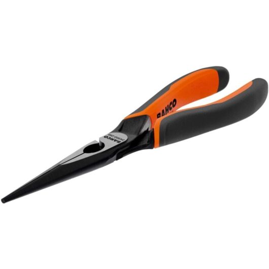 2430G Ergo Long Nose Pliers 160mm (6.1/4in) - Bahco