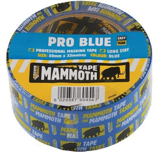 2PRO50 Pro Blue Masking Tape 50mm x 33m EVB2PRO50 - Everbuild