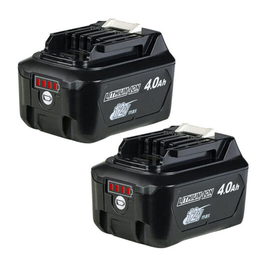 2X Battery BL1041B 12 v 4,0 Ah for Makita HP332D HP332DZ HP332DSAJ DF031D DF0331D JR103D, Makita BL1020 BL1021 BL1040B BL1041 BL1015 BL1016 1974074040