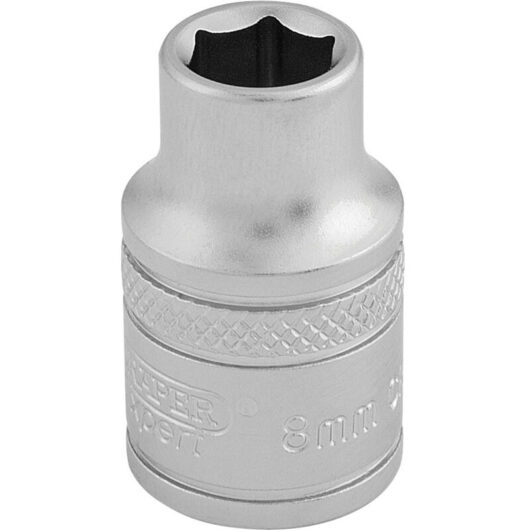 3/8 Square Drive 6 Point Metric Socket (8mm) (16533) - Draper