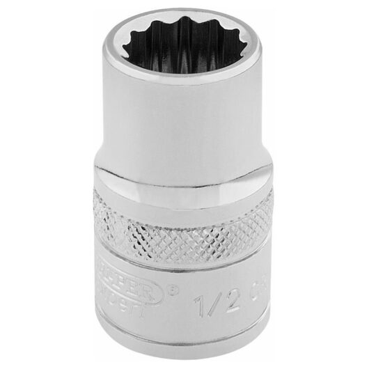 3/8 Square Drive Hi-Torq&174 12 Point Socket (1/2) (49387) - Draper