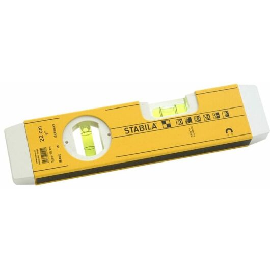 70TM Torpedo Level 22cm Magnetic Base STB70TM - Stabila