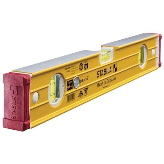 96-2-40 Spirit Level 3 Vial 15225 40cm STB96240 - Stabila