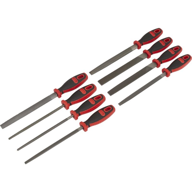 AK582 Premier File & Rasp Set 8pc - Sealey