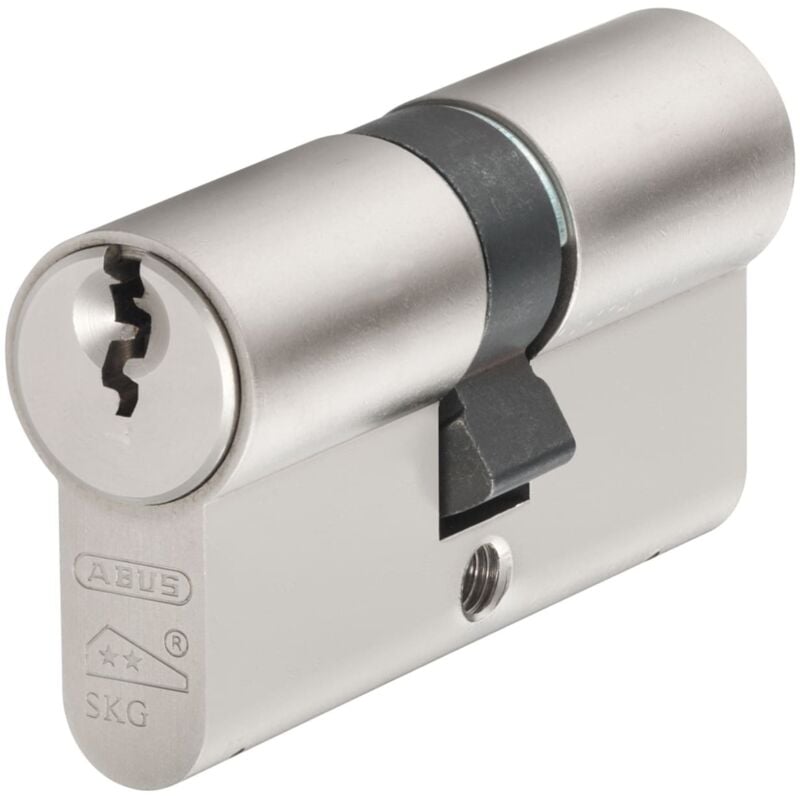 Abus - Mechanical E60Np Euro Double Cylinder Nickel Pearl 45Mm / 45Mm Box