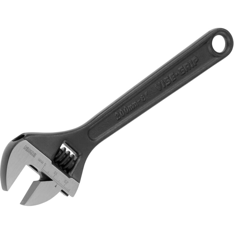 Adjustable Wrench Steel Handle 200mm (8in)