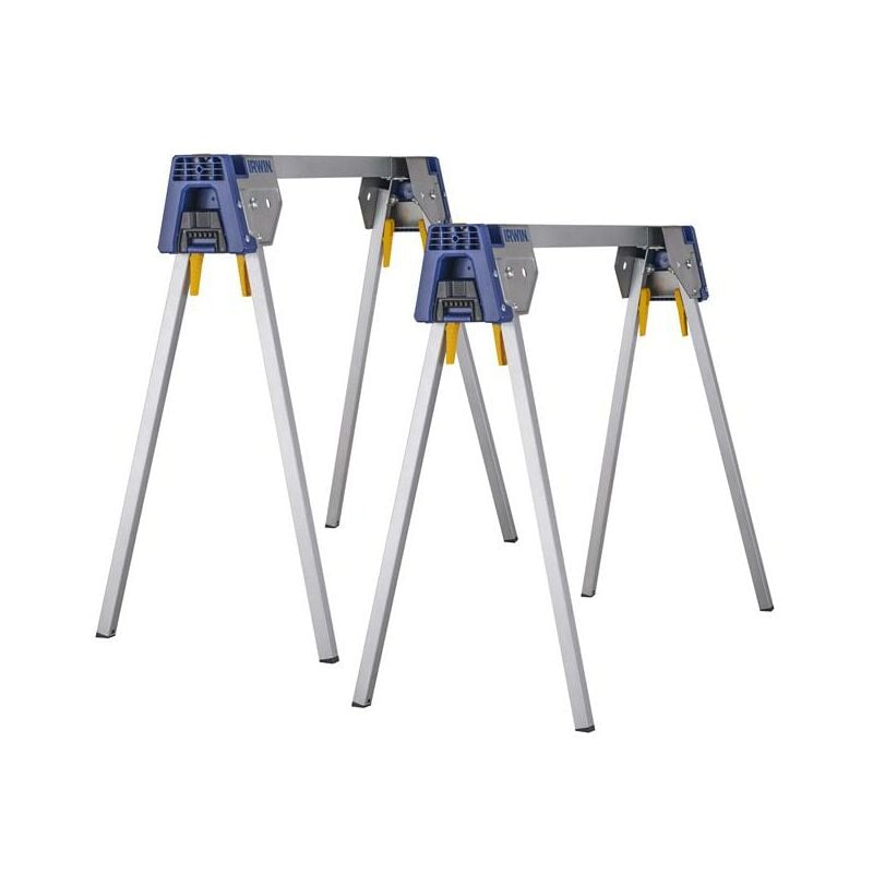 All Metal Sawhorses (Twin Pack) IRW183474 - Irwin