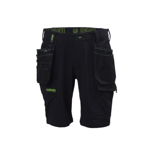 Apache - Whistler Black Stretch Holster Work Shorts Waist 30in APAWHISTL30