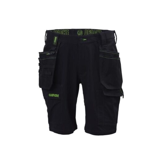 Apache - Whistler Black Stretch Holster Work Shorts Waist 40in APAWHISTL40