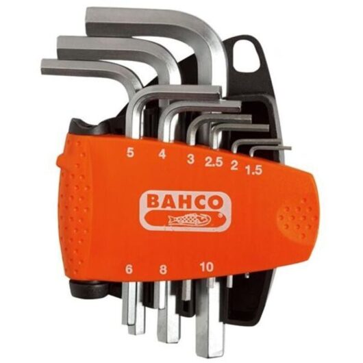 BE-9878 Metric Hex L-Key Set, 9 Piece BAHBE9878 - Bahco