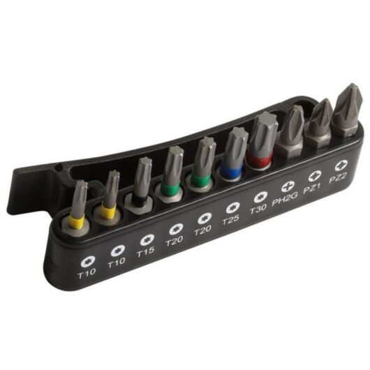 Bahco 59/S10BC Bit Set, 10 Piece BAH59S10BC