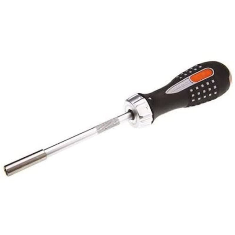 Bahco - BAH808050 Ratcheting Bit Holder Ratchet Screwdriver 808050 XMS19RDRIVE