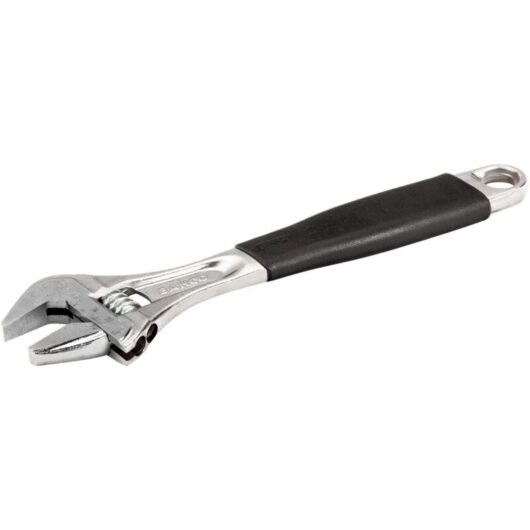 Bahco - Chrome ergo Adjustable Wrench 200mm 8in Jaw Capacity 27mm BAH9071C