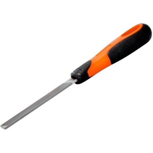 Bahco - Handled Hand Second Cut File 1-100-08-2-2 200MM (8IN)