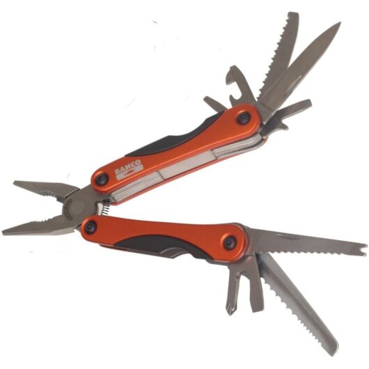 Bahco Multi-Tool Pocket Knife with 18 Functions and Carrying Case