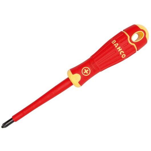 Bahco - fit Insulated Screwdriver Phillips Tip PH2 x 100mm BAH197002100