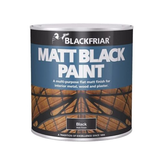 Blackfriar - Matt Black Paint 250ml BKFMB250