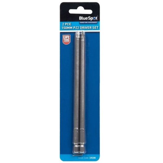 Blue Spot Tools 2 Piece 150mm PZ2 Driver Set