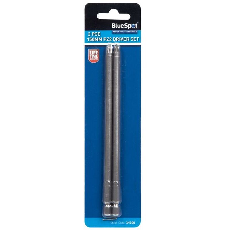 Blue Spot Tools 2 Piece 150mm PZ2 Driver Set