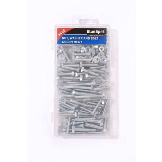 Blue Spot Tools 300 Piece Assorted Nut, Bolt and Washer Set