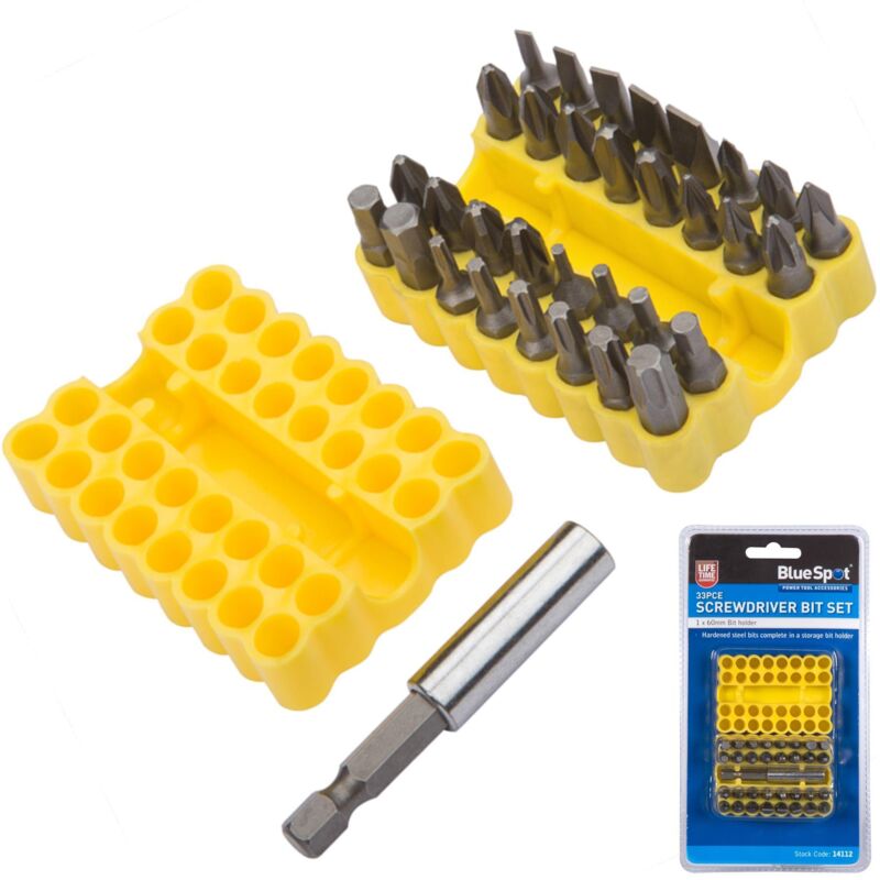 Blue Spot Tools 33 Piece Screwdriver Bit Set