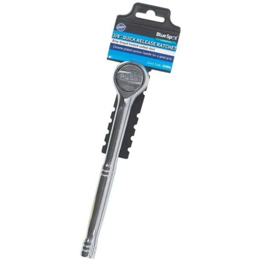 Blue Spot Tools 3/8" Quick Release Push Ratchet