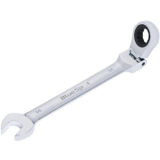 Blue Spot Tools - BlueSpot Tools 5109 180° Flexible Head Ratchet Spanner 14mm B/S5109