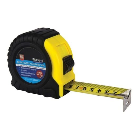 Bluespot - Tools 33100 Broad Buddy Pocket Tape 8m/26ft (Width 32mm) B/S33100