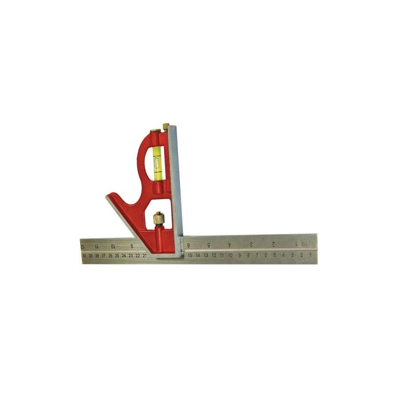 Combination Square Set 300mm (12 in - Faithfull
