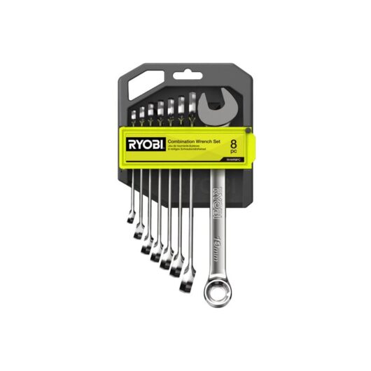 Combination Wrench Set (8pc) RHWR8PC - Ryobi