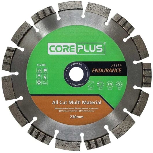 Coreplus - CORDBAC230E AC230E Elite All Cut Multi-Material Diamond Blade 230mm CORDBAC230E