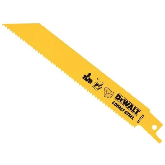 DT2345-QZ 152mm Reciprocating Saw Blade (PK-5) - Dewalt