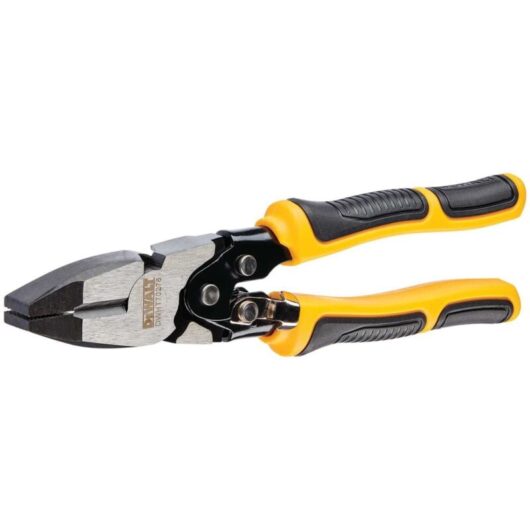 DWHT0-70276 Compound Action Linesman Pliers 200mm DHT070276 - Dewalt