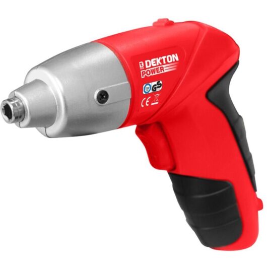 Dekton - cordless screwdriver drill 3.6V electric rechargeable battery set 600011