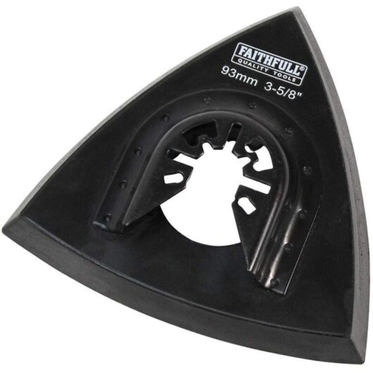 Delta Hook & Loop Sanding Pad Triangular 93mm FAIMFPAD93 - Faithfull