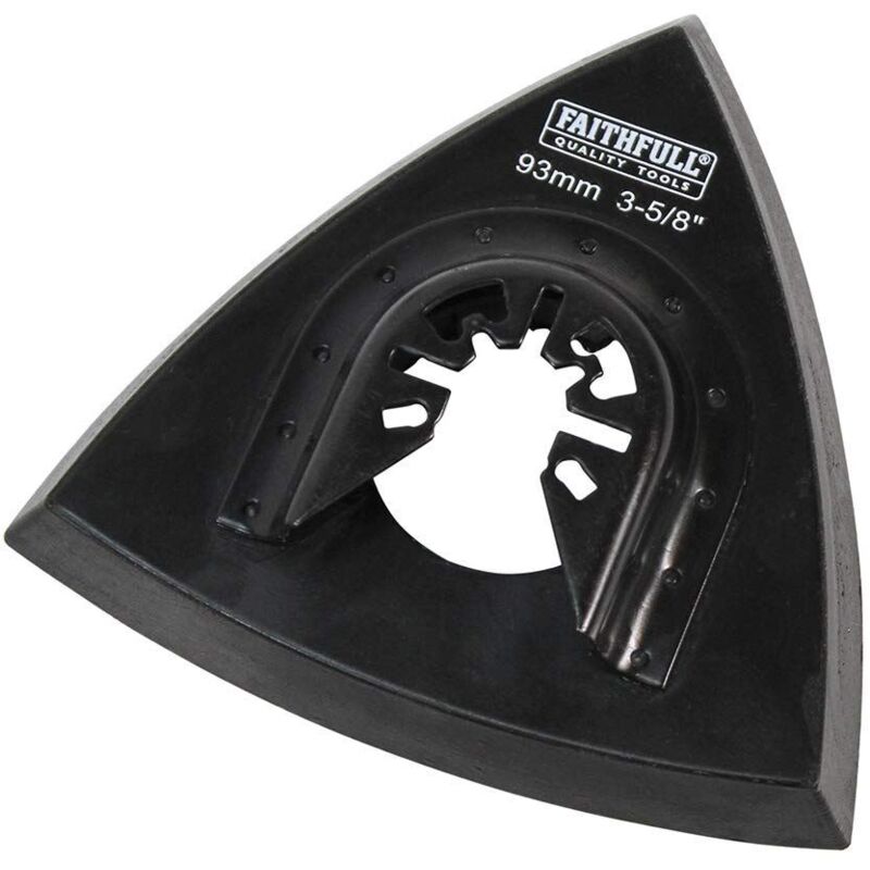 Delta Hook & Loop Sanding Pad Triangular 93mm FAIMFPAD93 - Faithfull