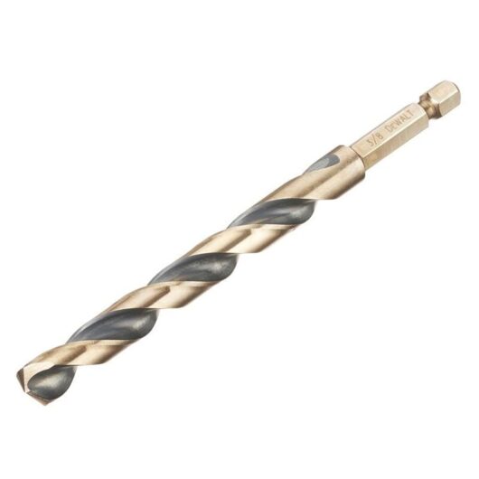 Dewalt - DT20615-QZ black&gold Hex hss-g Drill Bit 9.5mm DEWDT20615QZ
