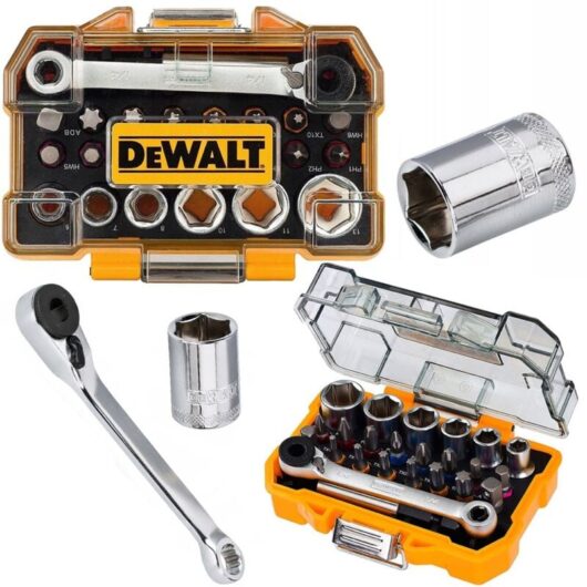 Dewalt - DT71516 24 Piece Socket Ratchet Wrench Screwdriver Bit Set PZ2 PH2 torx