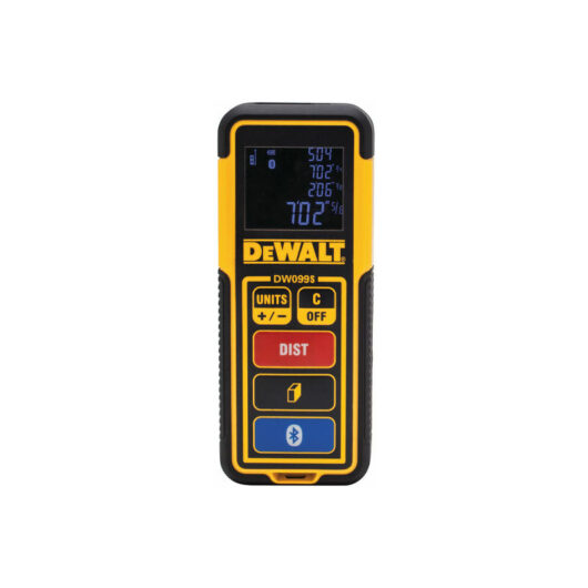 Dewalt - DW099S Bluetooth Laser 0.15-30m Line Distance Measurer