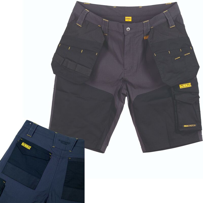 Dewalt - Hamden Work Shorts Stretch Comfort Fit Cargo Shorts Holster Pockets W30