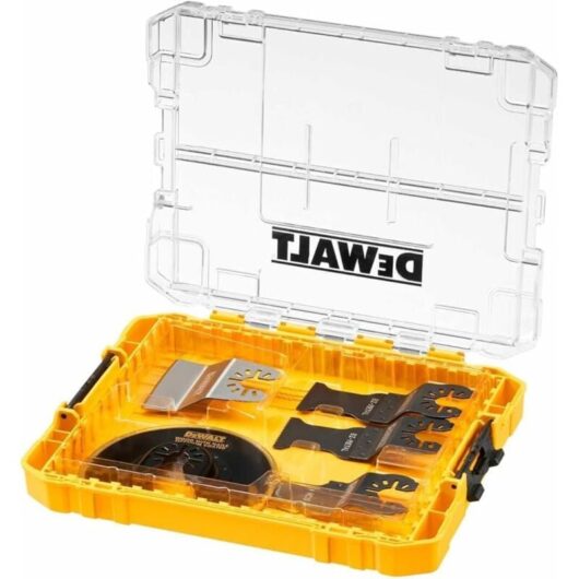 Dewalt - Multi Tool Accessory Blade Set 5 Piece Fast Cut + Toughcase DCS355 DWE315