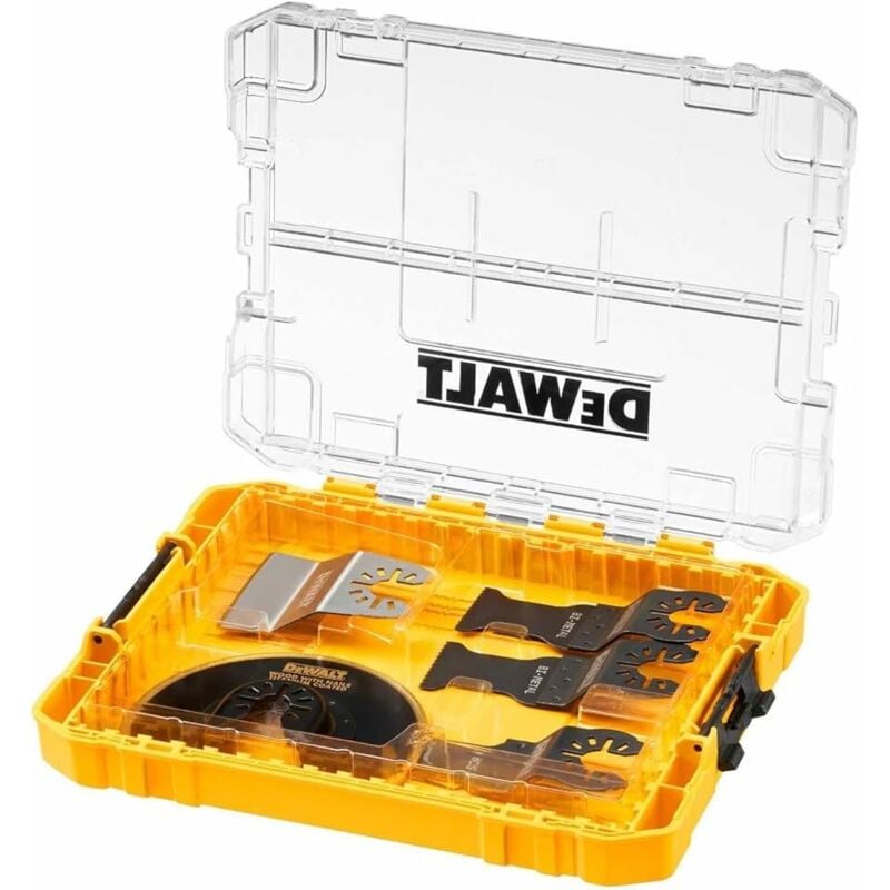 Dewalt - Multi Tool Accessory Blade Set 5 Piece Fast Cut + Toughcase DCS355 DWE315
